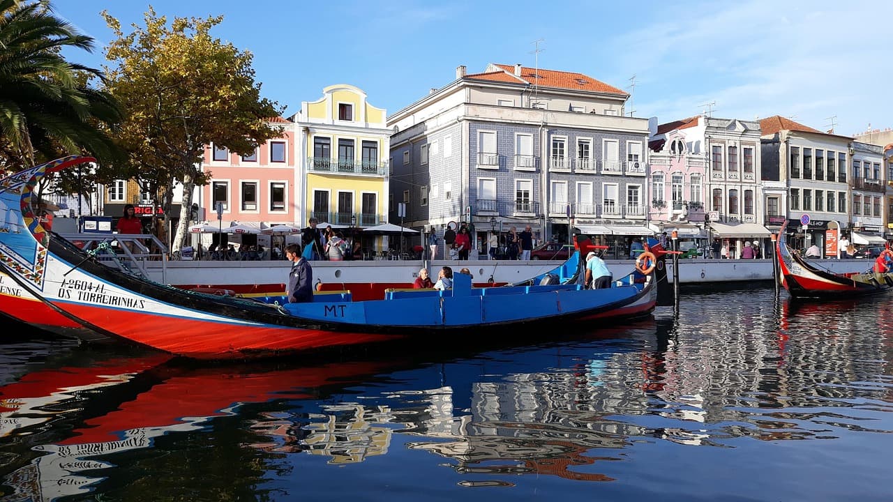 Aveiro & Costa Nova landscape